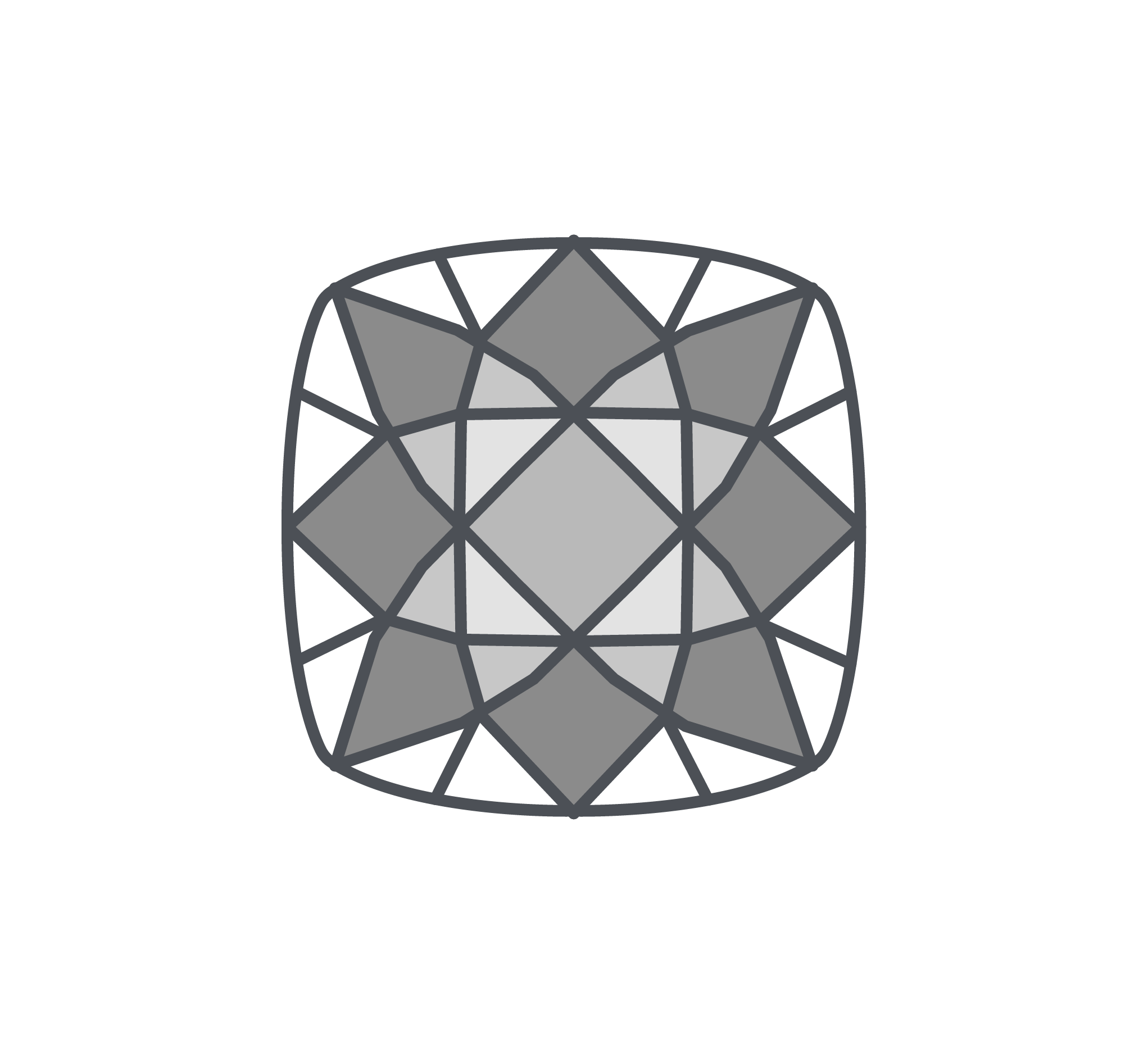 Cushion Cut Diamonds Viewable in 360° Ultra HD Allure Diamonds