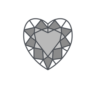 Heart Shaped Diamond Collection Cover